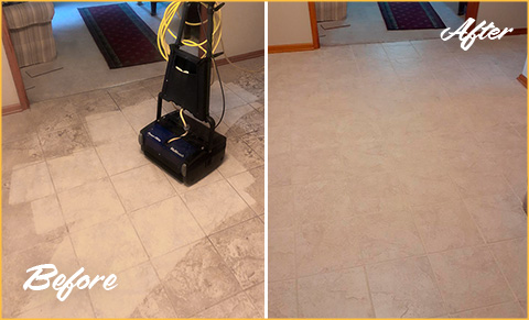 Tile and Grout Cleaners in Ridgefield Restore the Condition of This Shower