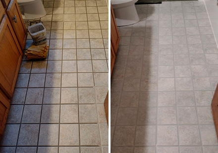 This Shower Said Goodbye to Grimy Grout Lines and Dirty Tiles After the Job  Performed by Our Tile and Grout Cleaners in Wilton CT