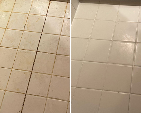 Shower Restored by Our Tile and Grout Cleaners in Fairfield, CT